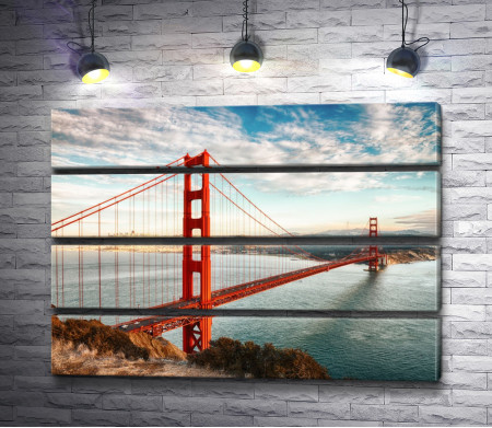 Висячий мост "Золотые Ворота" в Сан-Франциско