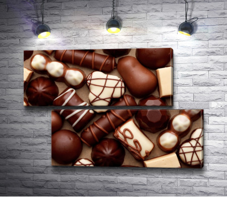 Шоколадные конфеты ручной работы