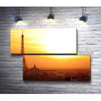 Эйфелева башня. Рассвет над Парижем