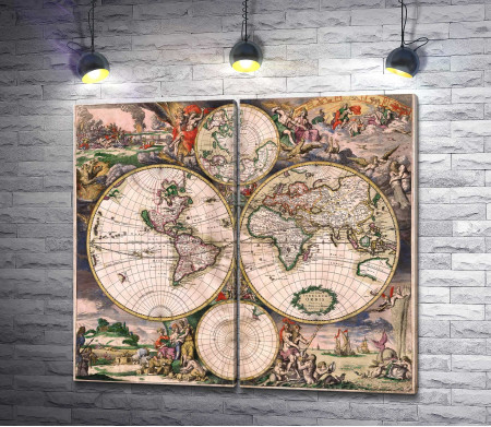 Карта старого мира