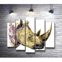 Задумчивый носорог