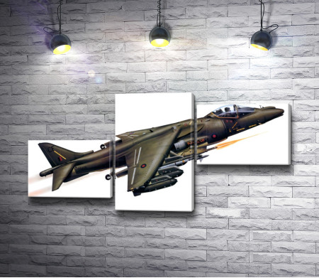 Самолет-штурмовик Harrier