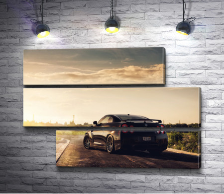 Черный Nissan Silvia встречает рассцвет