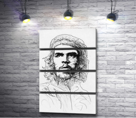 Графический портрет Эрнесто Че Гевара