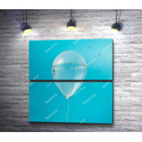 Воздушный шар с водой