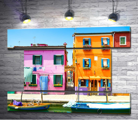 Красочные дома Венеции