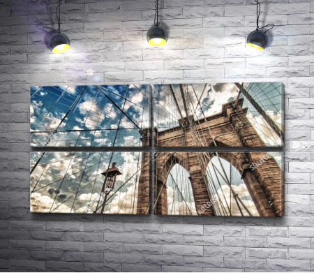 Архитектура Бруклинского моста, Нью-Йорк