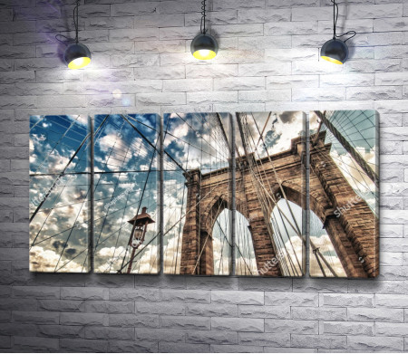 Архитектура Бруклинского моста, Нью-Йорк