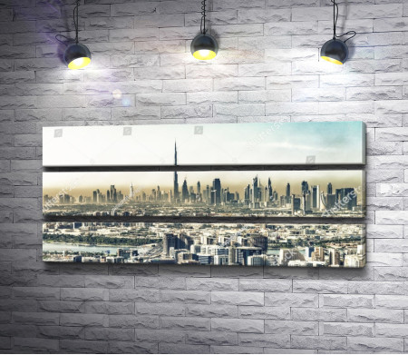 Панорамный вид на Дубай, ОАЭ
