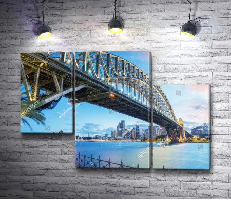 Мост Харбор-Бридж в Сиднее, Австралия 