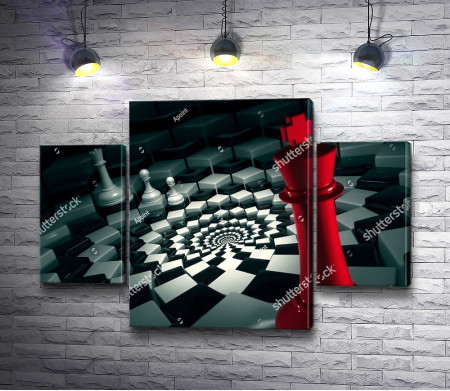 Иллюзия на шахматной доске