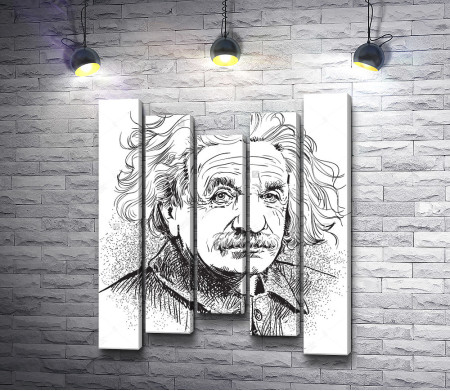 Альберт Эйнштейн, арт-работа