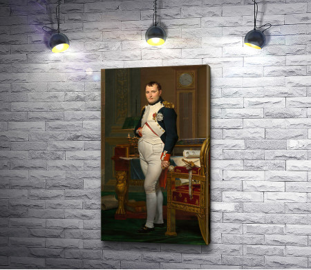 Жак-Луи Давид "Император Наполеон в своём кабинете в Тюильри"