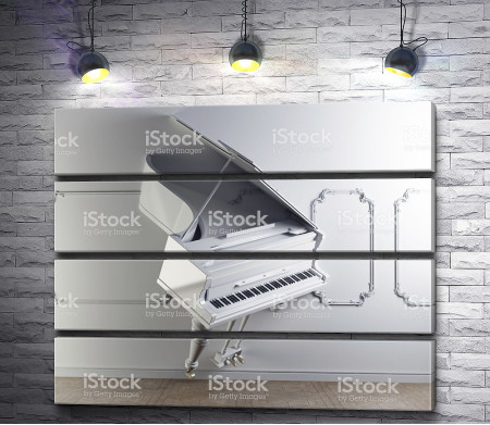 Рояль на стене 