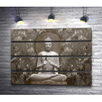 Статуя медитирующего Будды