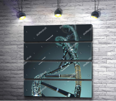Сплетение цепи ДНК 