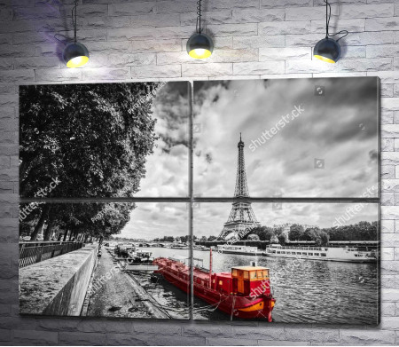 Городской пейзаж Парижа