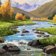 Картини і постери (репродукції) в категорії "Річкові пейзажі"
