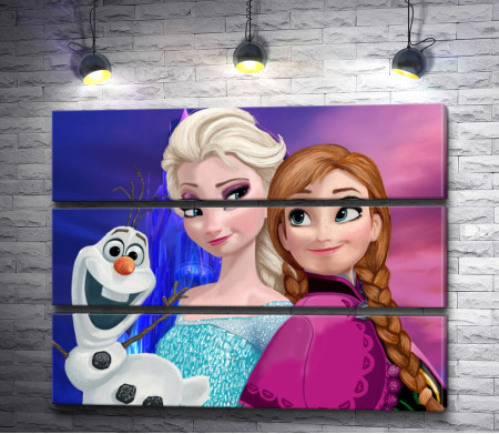 Элиза и Анна из "Холодное сердце" ("Frozen")