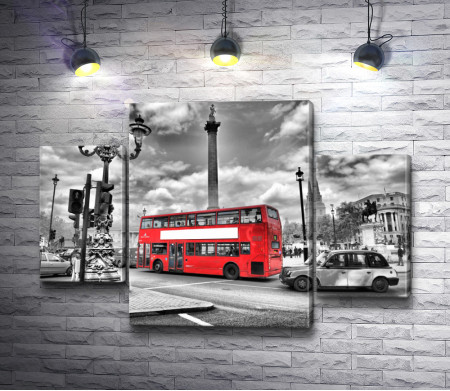 Лондонский красный автобус