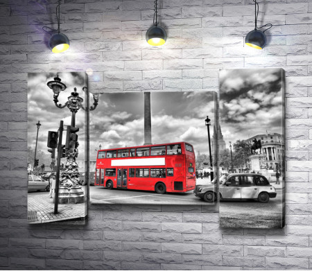 Лондонский красный автобус