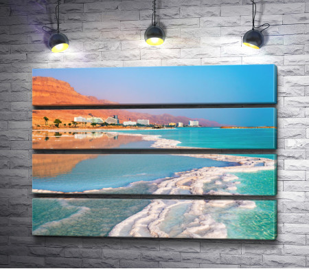 Курортная зона на Мертвом море, Израиль