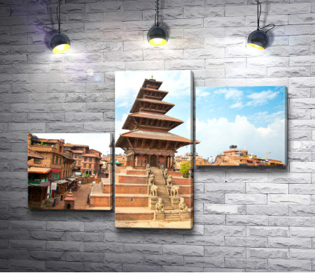 Архитектура на площади Катманду,  Непал