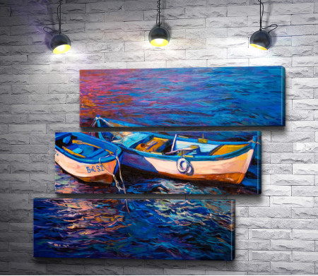 Две лодки на воде 
