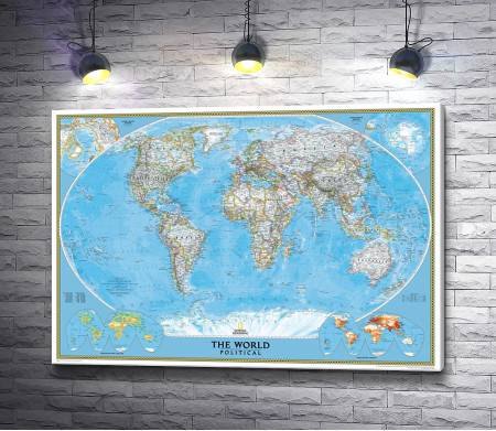 Карта мира - политическая