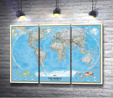 Карта мира - политическая