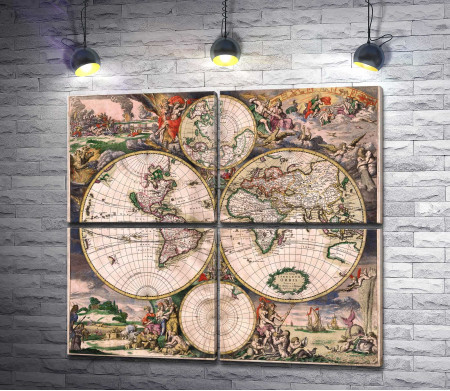 Карта старого мира