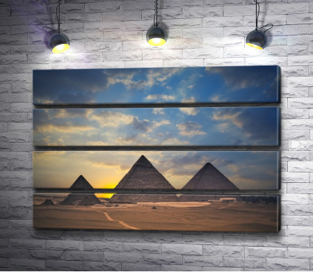Пирамиды Гизы,  Египет 