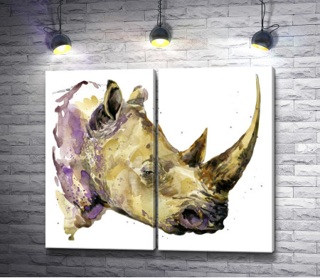 Задумчивый носорог