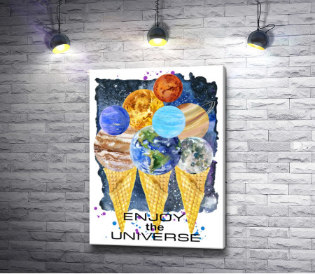 Планеты-мороженое. Enjoy the universe