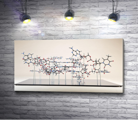 Молекулярная схема-макет