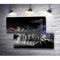 Story Bridge в ночное время, Австралия