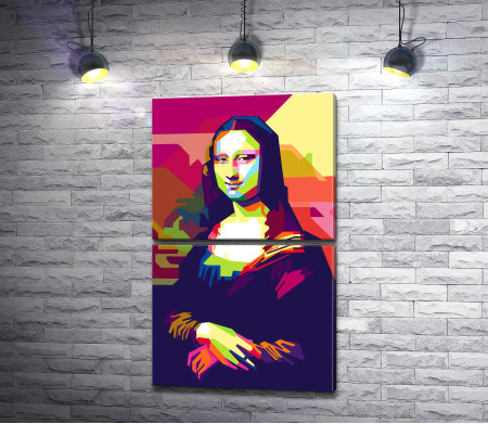 Мона Лиза. Арт-иллюстрация - Джоконда