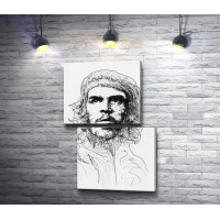 Графический портрет Эрнесто Че Гевара