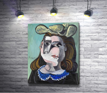 Пабло Пикассо "Kvinnan med blå krage"