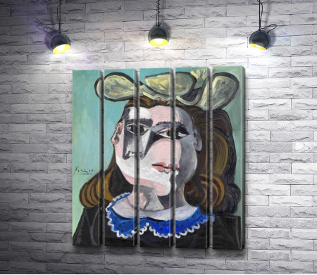 Пабло Пикассо "Kvinnan med blå krage"