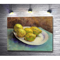 Винсент Ван Гог "Натюрморт с лимонами на тарелке"