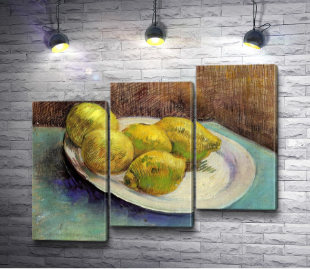 Винсент Ван Гог "Натюрморт с лимонами на тарелке"