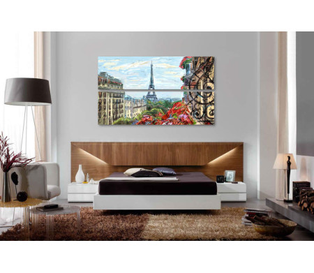 Вид на Эйфелеву башню, Париж