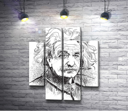 Альберт Эйнштейн, арт-работа