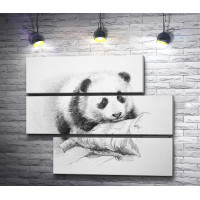 Нарисованная панда