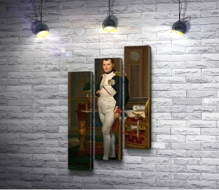 Жак-Луи Давид "Император Наполеон в своём кабинете в Тюильри"