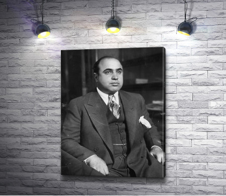 Портрет Аль Капоне 1930 года