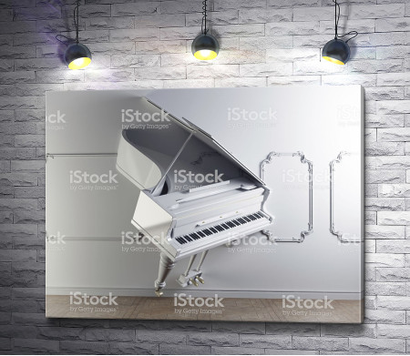 Рояль на стене 