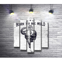 Винтажный плакат "Born to Be Wild"