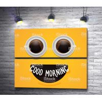 Кофейный постер "Good Morning"